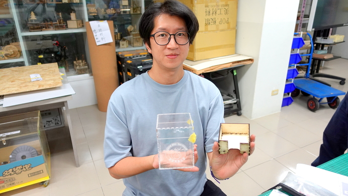 20251203【正修創客基地×工學院】雷射切割應用體驗工作坊-雷切小木盒圖片