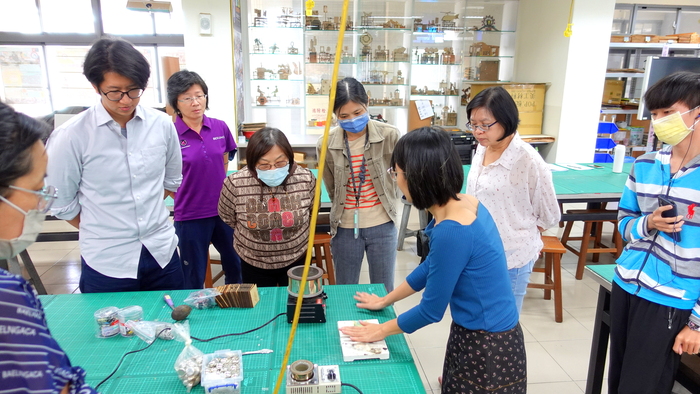 20251126【正修創客基地×工學院】基礎金工應用實作工作坊-錫飾花紋製作小物圖片