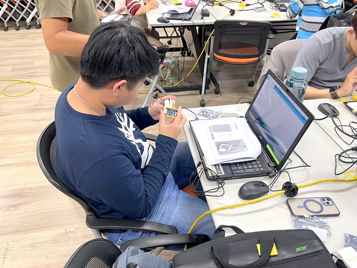 20251119【正修創客基地×工學院】基礎電子應用實作工作坊-e印俱全吊飾圖片