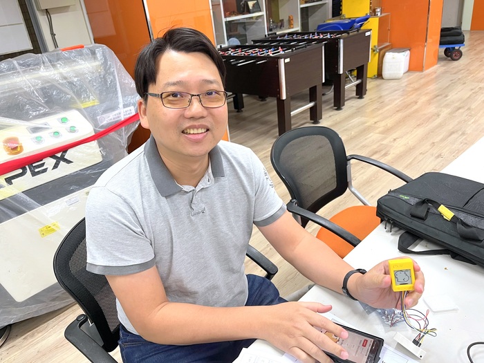 20251119【正修創客基地×工學院】基礎電子應用實作工作坊-e印俱全吊飾圖片