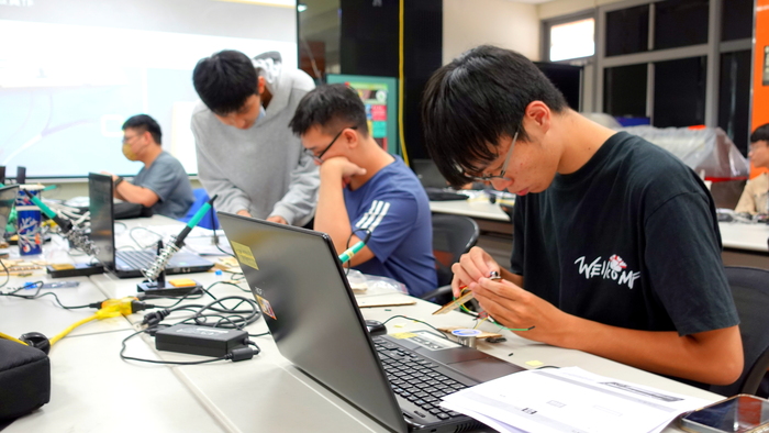 20250528【正修創客基地×工學院】基礎電子應用實作工作坊-聲聲不息跳動燈圖片